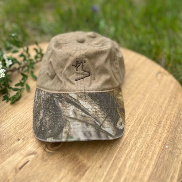 Embroidered Hog‎ Hat by Port Authority (Camo/Khaki) Woodland Hunting - Picture 5 of 12